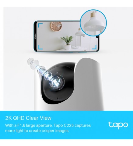 TP-Link 1440P AI私隱防護Wi-Fi 攝影機 - Tapo C225