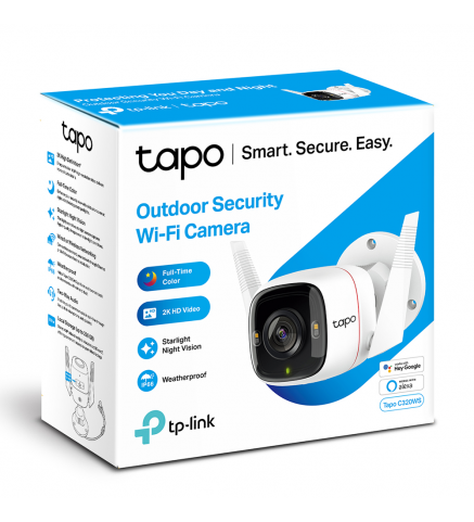 TP-Link 戶外安全 Wi-Fi 攝像頭 - Tapo C320WS