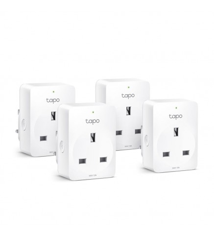 TP-Link 迷你智能 Wi-Fi 插座 - Tapo P100(4-pack)