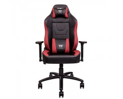 Thermaltake U Comfort Black-Red Gaming Chair - Black+Red - U COMFORT - Black & Red (NEW)