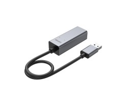 UNITEK優越者 - USB3.0 Type-A 轉 2.5G 以太網適配器，深空灰色 - U1313B