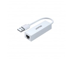 UNITEK優越者 - USB 2.0 轉乙太網路轉接器全新白色版 - U1325A
