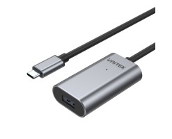 UNITEK - 5M, USB3.1 Gen1 Type-C to Type-A Active Extension Cable - U304A