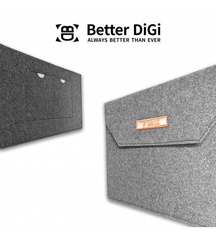 Better DiGi - 可攜式外置螢幕/屏幕保護套 (15.6吋型號適用) - U8FB Felt Bag for 15.6 inch Xcreen2go