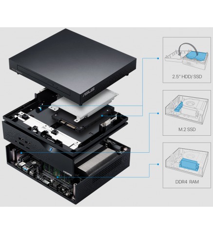 ASUS 華碩﻿多用途高效能迷你電腦 - VC66-CBP021ZN