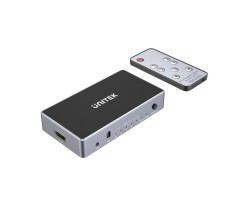 UNITEK - 4K HDMI 1.4b Switch , 5 In 1 Out - V1110A