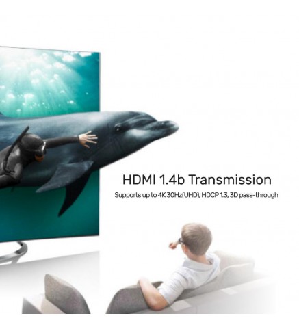 UNITEK優越者 - 4K HDMI 1.4b 切換器，3 進 1 出 - V1111A