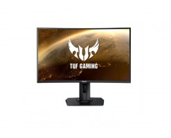 ASUS華碩 TUF Gaming 27吋 全高清 165Hz 1ms FreeSync 1500R 曲面電競螢幕/顯示屏 黑色 - VG27VQ/EP