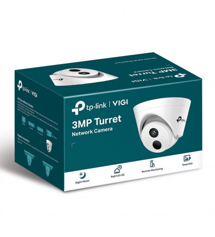 TP-Link VIGI 3MP 塔型網路攝影機（4mm焦鏡頭） - VIGI C400HP-4