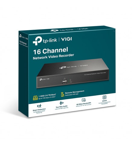 TP-Link VIGI 16 路網路監控主機 - VIGI NVR1016H