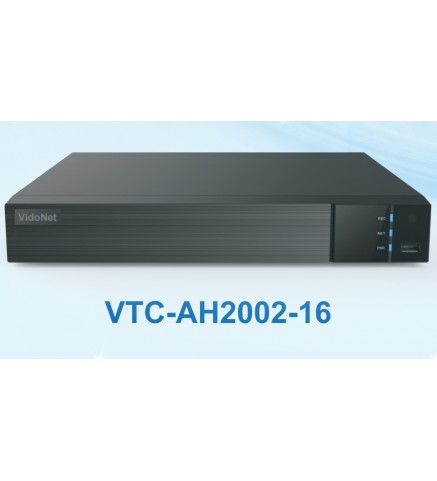 VideoNet 16路5MP混合硬碟錄影機 - VTC-AH2002-16