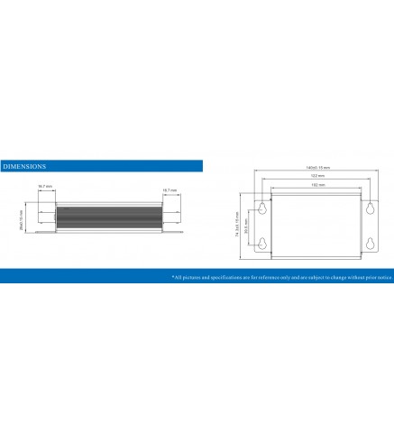 VidoNet 4MP 高畫質視訊伺服器 - VTN-SE6001WD