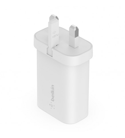 BELKIN貝爾金 - USB-C PD 3.0 PPS 25W 家用充電器 - WCA004MYWH