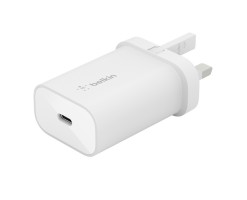 BELKIN貝爾金 - USB-C PD 3.0 PPS 25W 家用充電器 - WCA004MYWH