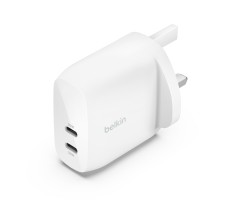 BELKIN貝爾金 - BoostCharge Pro USB-C® 壁式充電器，附 PPS 60W - WCB010MYWH