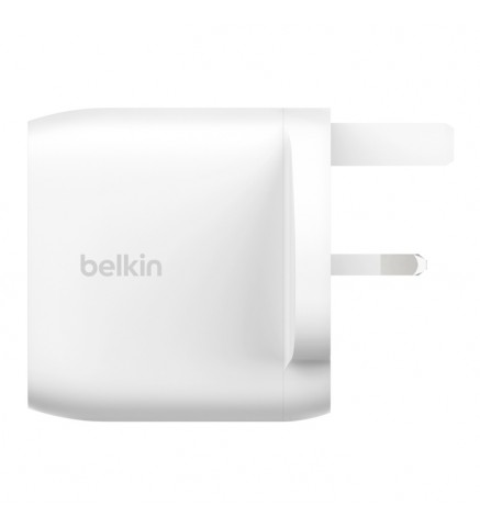 BELKIN貝爾金 - BoostCharge Pro USB-C® 壁式充電器，附 PPS 60W - WCB010MYWH