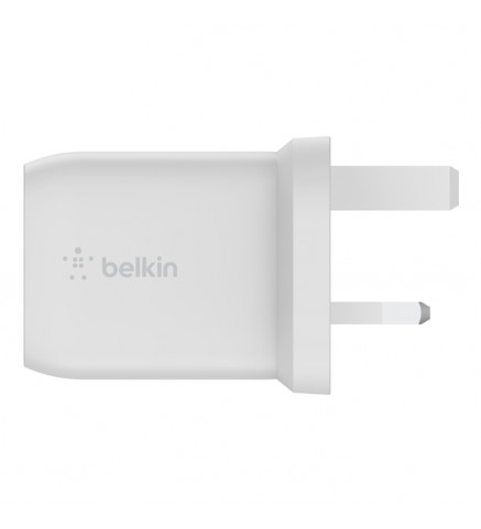 BELKIN貝爾金 - BoostCharge Pro 雙 USB-C® GaN PPS 65W 快速家用式充電器 - WCH013MYWH