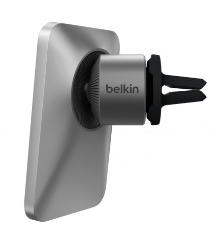 BELKIN貝爾金 -  帶 MagSafe 的出風口支架 Pro 車載充電器 - 黑色 - WIC002BTGR