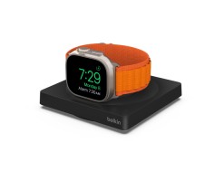 BELKIN貝爾金 -  BoostCharge Pro 便攜式 Apple Watch 快速無線充電器 - 黑色 - WIZ015BTBK