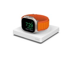 BELKIN貝爾金 -  BoostCharge Pro 便攜式 Apple Watch 快速無線充電器 - 白色 - WIZ015BTWH