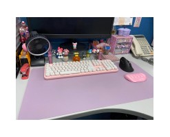 TECHGEAR Desk Pad枱面工作墊(香芋紫)仿皮革 PU面層 PVC絨底背層 - XA7035-PU