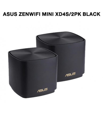 ASUS 華碩 ZenWiFi XD4S（2 件裝）WiFi 6 路由器 - XD4S 2PK - 黑色