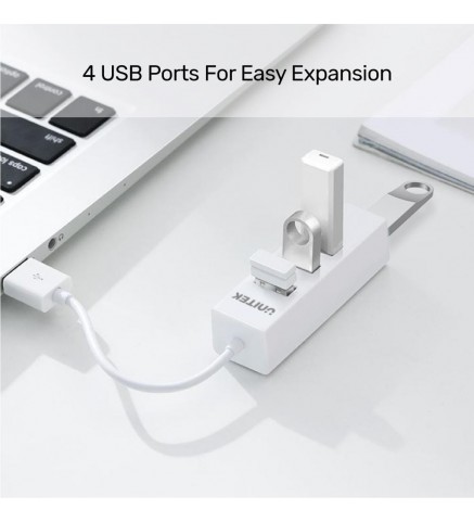 UNITEK優越者 - USB2.0 4 端口集線器 ( 電纜 : 11cm ) - Y-2146