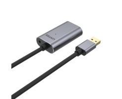 UNITEK優越者 - 5M, USB2.0 鋁製延長線 - Y-271