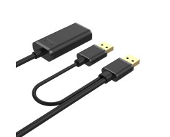 UNITEK優越者 - 20M，USB2.0延長線 - Y-279