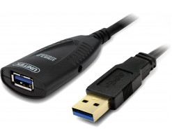 UNITEK優越者 - 5M，USB3.1有源延長線 - Y-3015