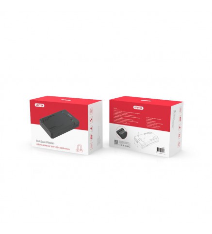 UNITEK優越者 - USB3.1 轉 SATA6G 2.5"/3.5" 硬盤盒，12V2A 電源適配器 - Y-3035