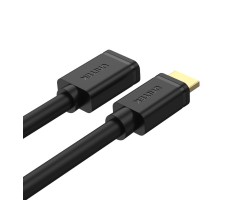 UNITEK優越者 - 3米，HDMI (M) 轉 HDMI (F) 線，黑色，UNITEK 禮盒 - Y-C166K