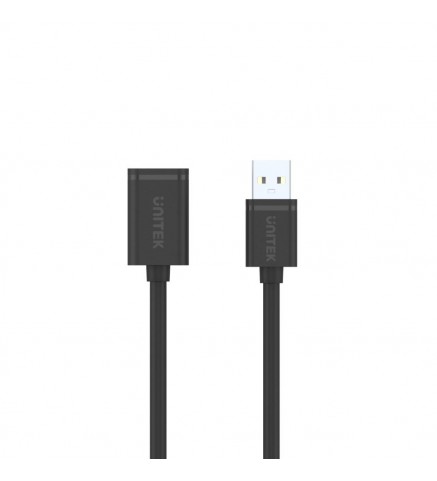 UNITEK優越者 - USB 2.0 延長線 - 0.5M, USB2.0 Type-A (M) to Type-A (F) - Y-C447GBK