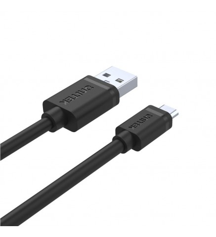 UNITEK優越者 - USB 2.0 轉 Micro USB 充電線 - 0.5M, USB2.0 Type-A (M) to Micro USB (M)  - Y-C454GBK