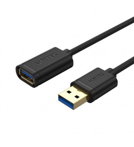 UNITEK優越者 - USB 3.0 延長線 - 0.5M, USB3.0 Type-A (M) to Type-A (F) - Y-C456GBK