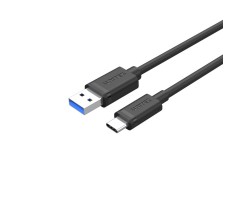 UNITEK優越者 - USB 3.0 轉 USB-C 充電線 - 1M, USB3.1 Type-C (M) to Type-A (M) - Y-C474BK