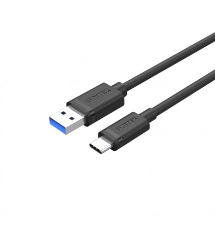 UNITEK優越者 - USB 3.0 轉 USB-C 充電線 - 1M, USB3.1 Type-C (M) to Type-A (M) - Y-C474BK