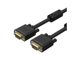 UNITEK - VGA 15 Pin (3C+6) Monitor Cable - 5M, HD15 VGA (M) to VGA (M) (3C+6) - Y-C505G