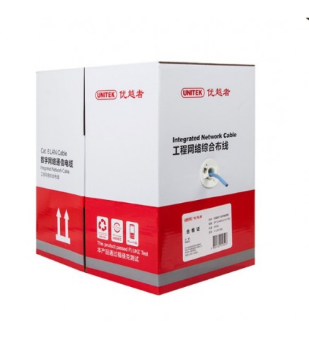 UNITEK優越者 - Cat 6 UTP RJ45 以太網電纜 - 305M, UTP Cat.6 RJ45 (8P8C) M to M - Y-C837ABL