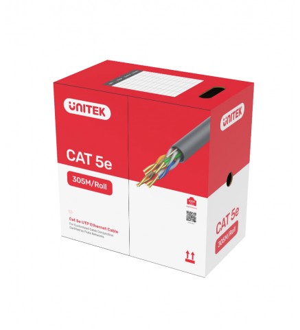 UNITEK優越者 - Cat 5e Ethernet 千兆位乙太網UTP連接線 - Y-C879GY