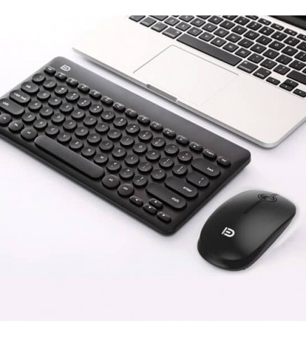 FORTER富德 - 無線2.4GHz鍵盤滑鼠組合套裝 - 黑色 - ik6620