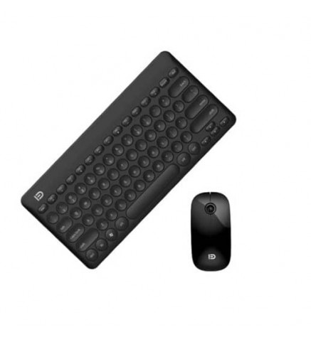 FORTER富德 - 無線2.4GHz鍵盤滑鼠組合套裝 - 黑色 - ik6620