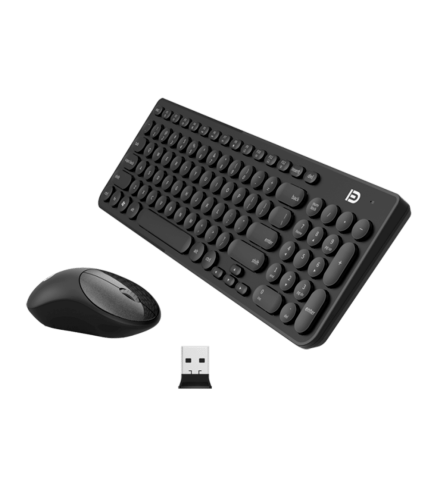 FORTER富德 - 2.4G 無線鍵盤及滑鼠 - 黑色 - ik6630