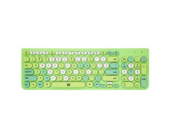 FORTER富德 - 2.4G 小型鍵盤加數字區及滑鼠套裝 - 綠色 - ik6630M